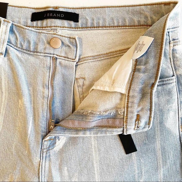 J brand painted high rise cropped cigarette jeans size 28 NWT - Picture 10 of 12